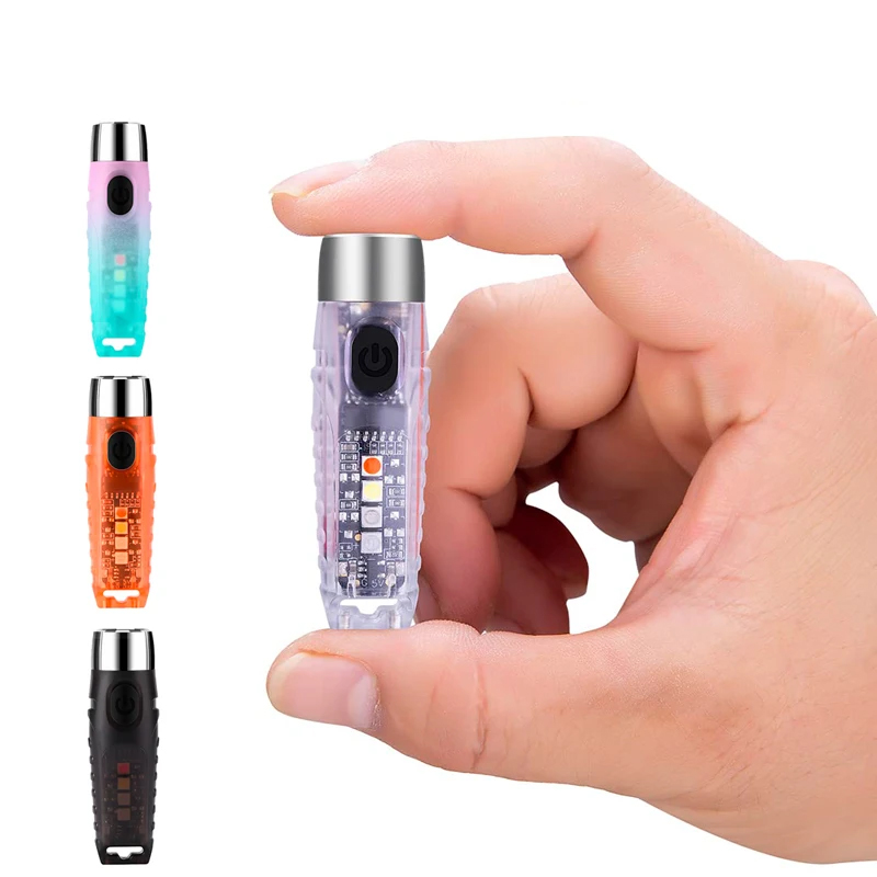 Edc (Every Day Carry - Mini-Schlüssel bund Taschenlampen edc tragbare Tasche