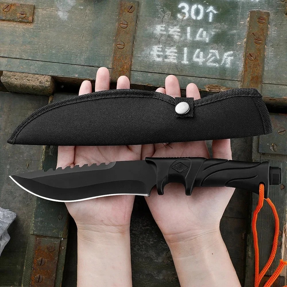 Multifunktionales Camping- und – Edc Carry Fixed Blade Knife Bewertung und Preis