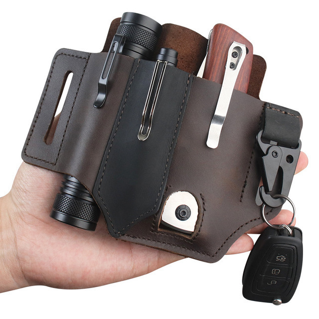 Leder EDC Werkzeugtasche Outdo – Edc Carry Belt Pouch Bewertung und Preis