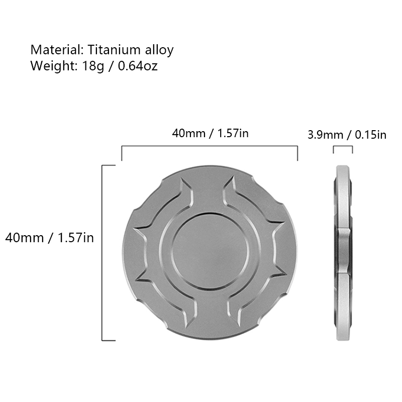 Tragbares Titanlegierungs-Fidg – Edc Daily Carry Bewertung und Preis