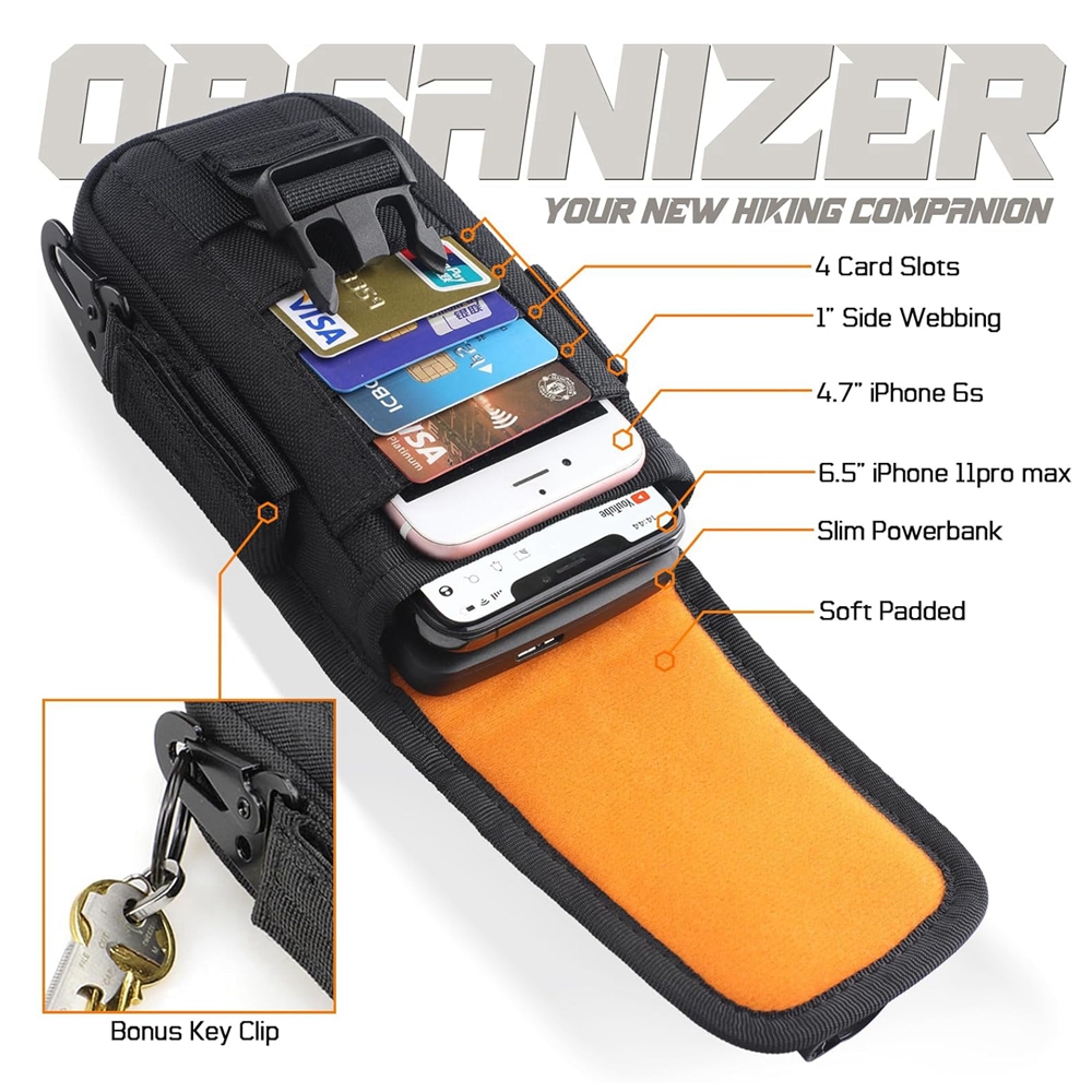 Taktische Handytasche Molle, S – Edc Carry Belt Pouch Bewertung und Preis