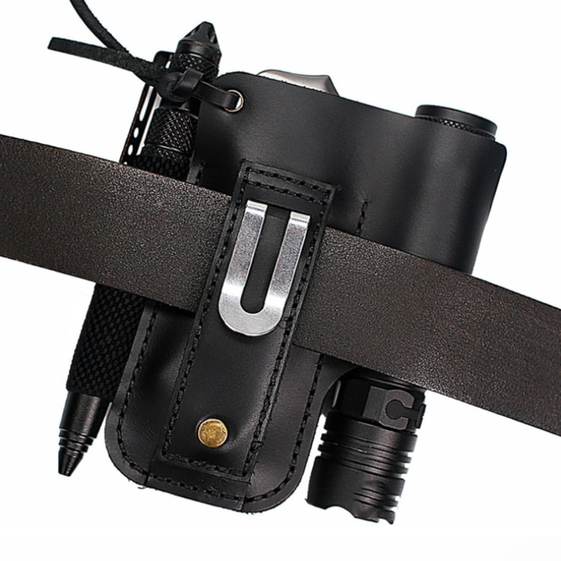 EDC Leder-Taschenlampen-Werkze – Edc Carry Belt Pouch Bewertung und Preis