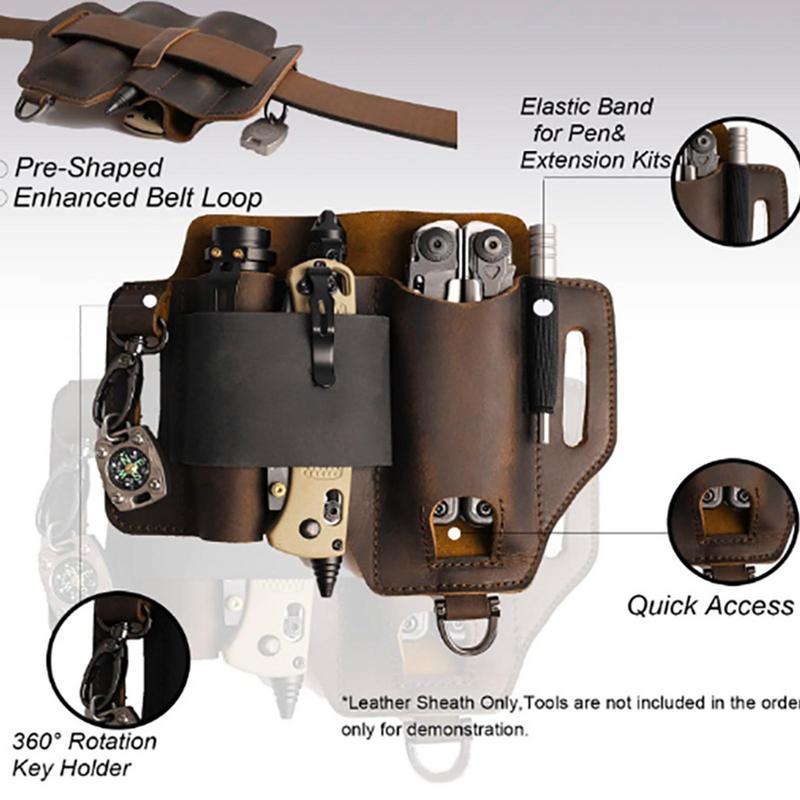 Männer Leder EDCs Organizer Ma – Edc Able Carry Bewertung und Preis