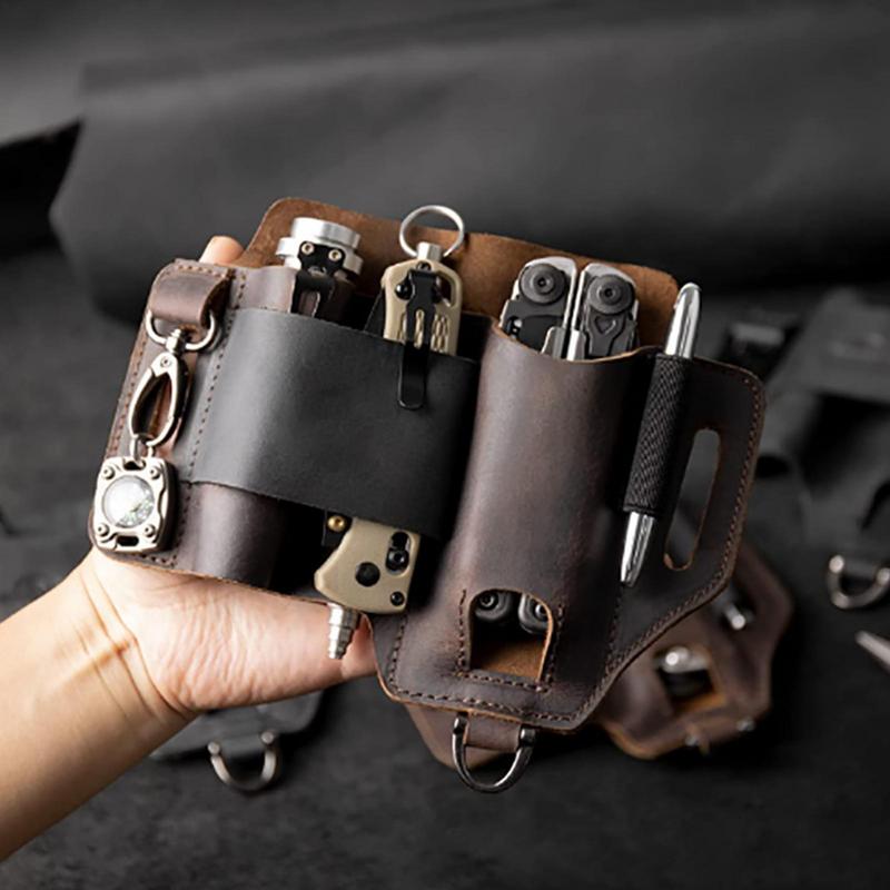 Männer Leder EDCs Organizer Ma – Edc Able Carry Bewertung und Preis