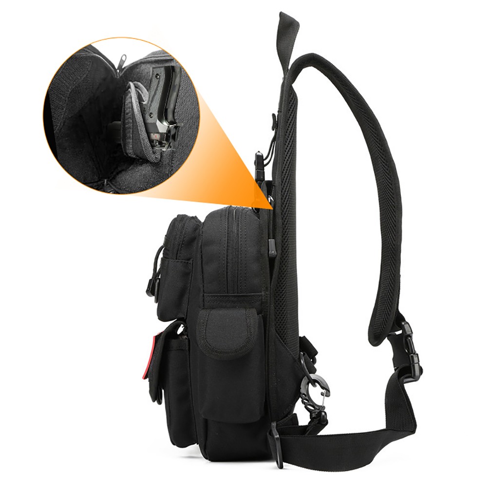 Taktische Waffenaufbewahrungst – Edc Concealed Carry Sling Bag Bewertung und Preis