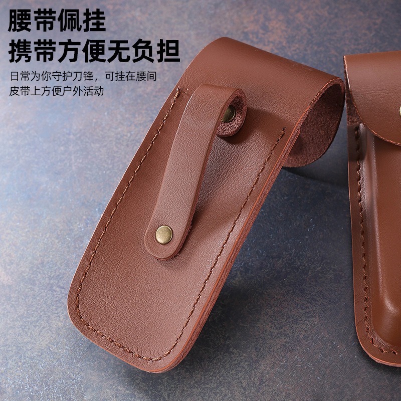 Echtes Leder Messerscheide für – Edc Carry Belt Leather Bewertung und Preis